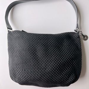 The Sak black small hobo purse.